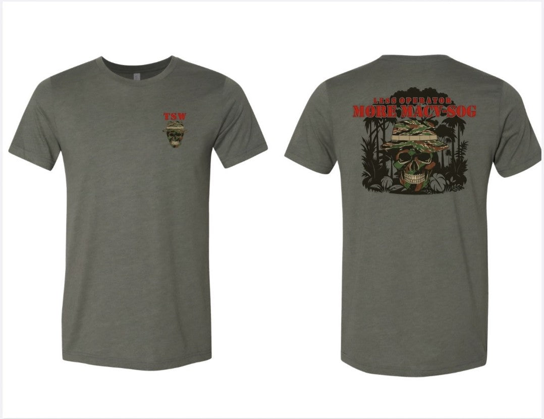Less Operator More MACV-SOG T-shirt